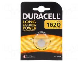Battery: lithium | 3V | CR1620,coin | Batt.no: 1 | Ø16x2mm