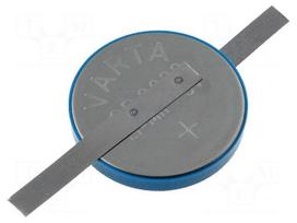 Battery: lithium | 3V | CR2032,coin | soldering lugs | Ø20x3.2mm