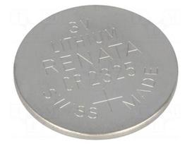 Battery: lithium | 3V | CR2325,coin | Ø23x2.5mm | 190mAh
