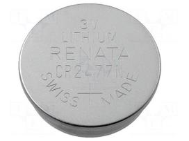 Battery: lithium | 3V | CR2477N,coin | Ø24.5x7.7mm | 950mAh