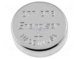 Battery: silver | 1.55V | 376,377,R626,SR626,coin | Ø6.8x2.6mm