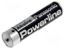 Battery: alkaline | 1.5V | AAA | non-rechargeable