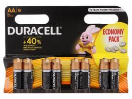 Battery: alkaline | 1.5V | AA | Basic | Batt.no: 8 | non-rechargeable