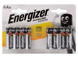 Battery: alkaline | 1.5V | AA | Base | Batt.no: 8 | non-rechargeable