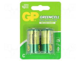 Battery: zinc-chloride | 1.5V | C | Batt.no: 2 | non-rechargeable