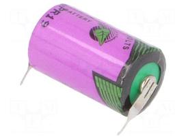 Battery: lithium (LTC) | 3.6V | 1/2AA | 2pin | Ø14.7x25.2mm | 1200mAh