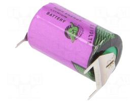 Battery: lithium (LTC) | 3.6V | 1/2AA | Ø14.7x25.2mm | 1200mAh