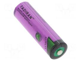 Battery: lithium (LTC) | 3.6V | AA | Ø14.7x50.5mm | 2400mAh