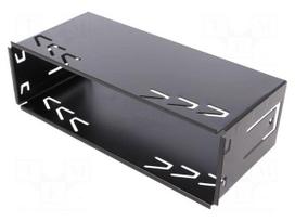 Car radio mounting half frame | Pioneer | Colour: black