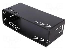 Car radio mounting half frame | Pioneer | Colour: black