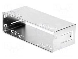 Car radio mounting half frame | 1 DIN | zinc | Pioneer