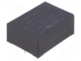 Converter: AC/DC | 15W | Uout: 3.3VDC | Iout: 3A | 74% | Mounting: PCB