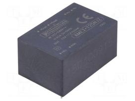 Converter: AC/DC | 2W | Uout: 12VDC | Iout: 0.167A | 76% | Mounting: PCB