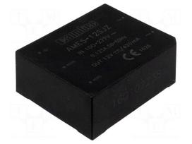 Converter: AC/DC | 5W | Uout: 12VDC | Iout: 0.42A | 81% | Mounting: PCB