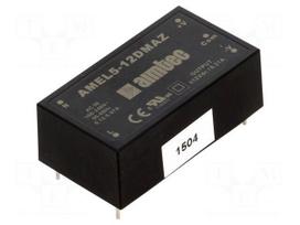 Converter: AC/DC | 5W | Uout: 12VDC | Iout: 0.21A | 73% | Mounting: PCB