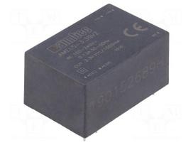 Converter: AC/DC | 3.3W | Uout: 3.3VDC | Iout: 1A | 68% | Mounting: PCB