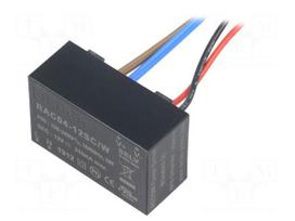 Converter: AC/DC | 4W | Uout: 12VDC | Iout: 333mA | 77% | Mounting: cables