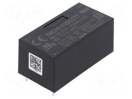 Converter: AC/DC | 10W | Uout: 15VDC | Iout: 670mA | 85% | Mounting: PCB