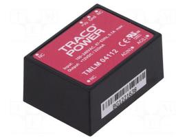 Converter: AC/DC | 4W | Uout: 12VDC | Iout: 333mA | 70% | Mounting: PCB