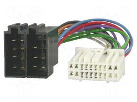 Connector | radio,ISO | Acura,Fiat,Honda,Opel,Suzuki | PIN: 20