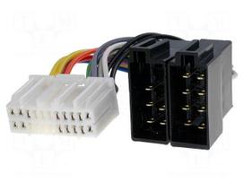 Connector | radio,ISO | Chrysler,Jeep | PIN: 22