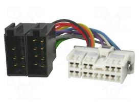 Connector | radio,ISO | Hyundai,Kia | PIN: 16