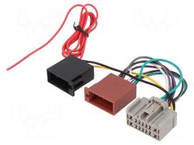 Connector | radio,ISO | Ford,Volvo | PIN: 14