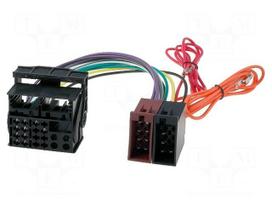 Connector | radio,ISO | Audi,Seat,Škoda,VW | PIN: 16