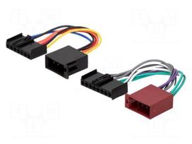 Connector | radio,ISO | Ford,Jaguar,Lincoln,Mazda,Mercury,Nissan