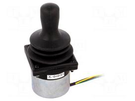 Joystick | 2- axes | Stabl.pos: 1 | -40÷80°C | 36x36mm | IP65 | 5VDC