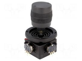 Joystick | 1.8÷3.2kΩ±5%,3- axes | Stabl.pos: 1 | 5kΩ | -10÷80°C