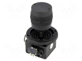 Joystick | 0÷10kΩ±5%,3- axes | Stabl.pos: 1 | 10kΩ | -10÷80°C