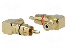 Adapter | RCA socket,RCA plug | set includes 2 adapters