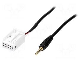 Aux adapter | Jack 3,5mm | Audi | 0.8m