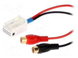 Aux adapter | RCA | VW | 1.25m