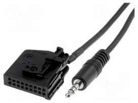 Aux adapter | Jack 3,5mm | Seat,Škoda,VW | 0.6m