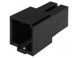 Connector housing | socket | Mini ISO | PIN: 8 | Works with: 331441-3
