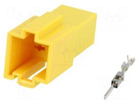 Connector housing | socket | Mini ISO | PIN: 6 | 6 pins
