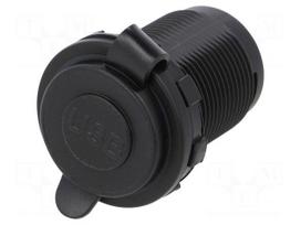 Automotive power supply | USB A socket x2 | Sup.volt: 12÷24VDC