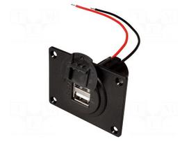 Automotive power supply | USB A socket x2 | 5A | Sup.volt: 12÷24VDC