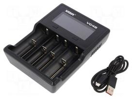 Charger: microprocessor-based | Li-Ion,Ni-MH | 1.2/3.6/3.7V | 5VDC
