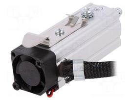 Blower heater | CIRRUS 25/2 | 30W | 24VAC | 24VDC | IP20 | 27x27x50mm
