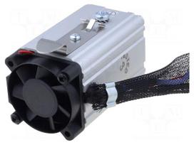 Blower heater | CIRRUS 40/1 | 80W | 24VAC | 24VDC | IP20 | 42x42x72mm