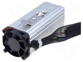 Blower heater | CIRRUS 40/2 | 150W | 24VAC | 24VDC | IP20 | 42x42x107mm