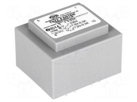 Transformer: encapsulated | 4.5VA | 230VAC | 7.5V | 7.5V | 0.3A | 0.3A