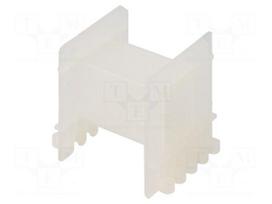 Coilformer: without pins | Mat: plastic | Poles number: 1 | B: 29.1mm