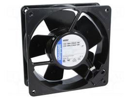 Fan: AC | axial | 115VAC | 119x119x38mm | 180m3/h | 45dBA | slide bearing