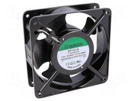 Fan: AC | axial | 115VAC | 120x120x38mm | 144.41m3/h | 48dBA | 2550rpm