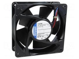 Fan: DC | axial | 119x119x38mm | 160m3/h | 44dBA | slide bearing