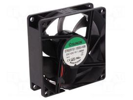 Fan: DC | axial | 12VDC | 80x80x25mm | 69.29m3/h | 33dBA | slide bearing